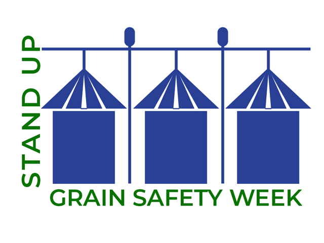 April 13-17 is officially Stand Up 4 Grain Safety Week, led by the National Feed and Grain Association, OSHA, the Grain Handling Safety Council and the Grain Elevator and Processing Society.